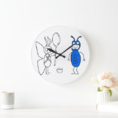 Der SPOOOOOONNN ist zu groß Große Wanduhr (Zuhause)