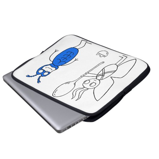 Der SPOOOOOONNN ist zu groß Laptopschutzhülle (Vorne Knopf)