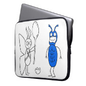 Der SPOOOOOONNN ist zu groß Laptopschutzhülle (Vorderseite Links)