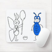 Der SPOOOOOONNN ist zu groß Mousepad (Mit Mouse)