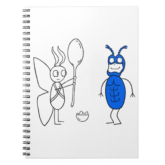 Der SPOOOOOONNN ist zu groß Notizblock (Vorderseite)