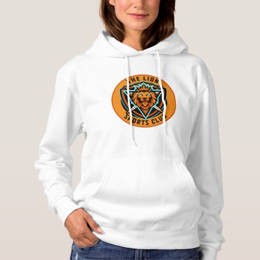Der Sportclub Lion Hoodie (Vorderseite)