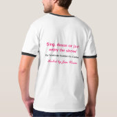 Der Spotlite der Männer Café offener Mic T-Shirt (Schwarz voll)