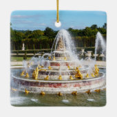 Der Springbrunnen von Latona im Garten von Versail Keramikornament (Rückseite)