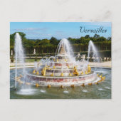 Der Springbrunnen von Latona im Garten von Versail Postkarte (Vorderseite)