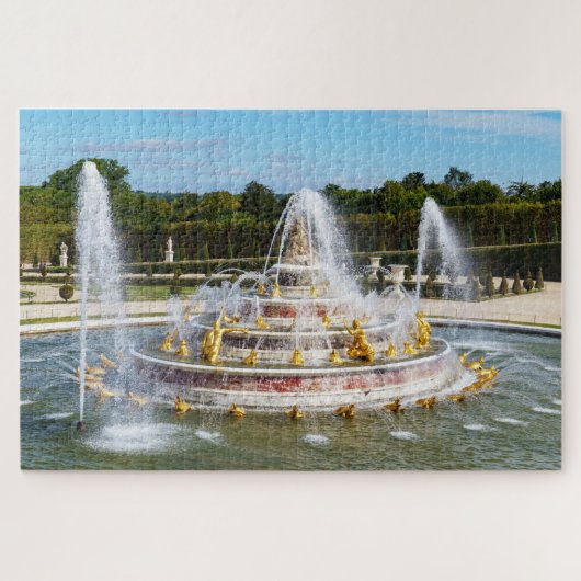 Der Springbrunnen von Latona im Garten von Versail Puzzle (Horizontal)