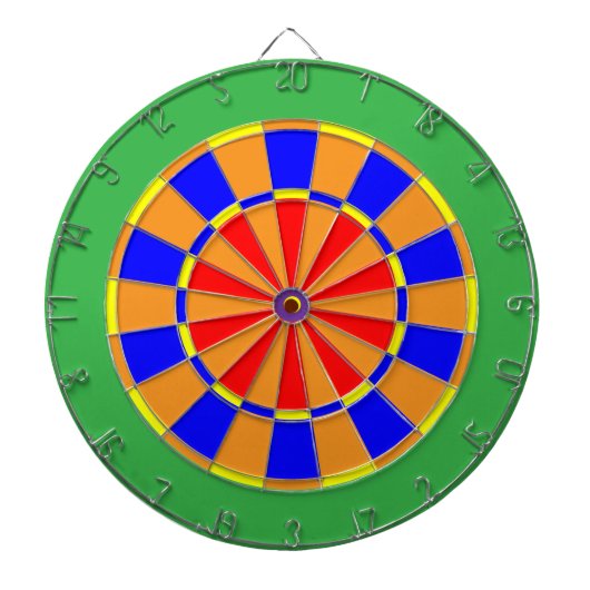 Der Springer Dartscheibe (vorne)