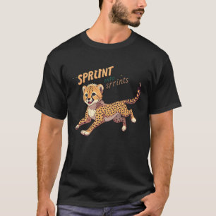 Der Sprint in den Sprint-T - Shirt
