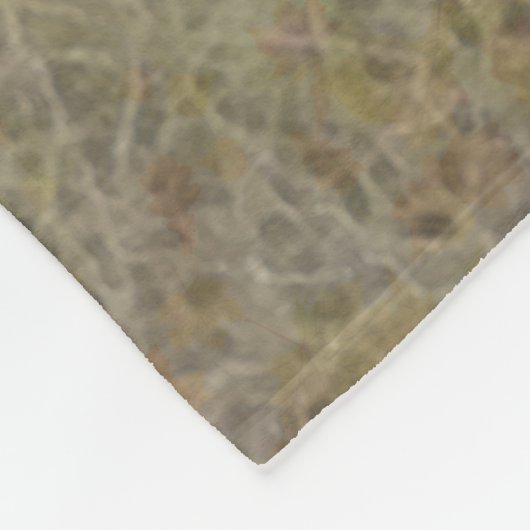 Der Sprocker Spanier, Gun Dog Art Fleecedecke (Ecke)