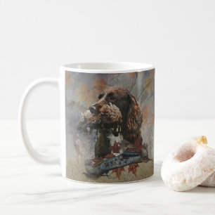 Der Sprocker Spanier, Gun Dog Art Kaffeetasse