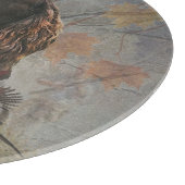 Der Sprocker Spanier, Gun Dog Art Schneidebrett (Ecke)