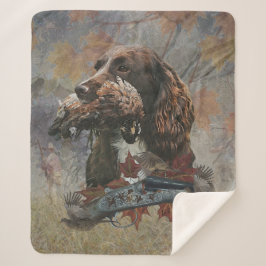 Der Sprocker Spanier, Gun Dog Art Sherpadecke