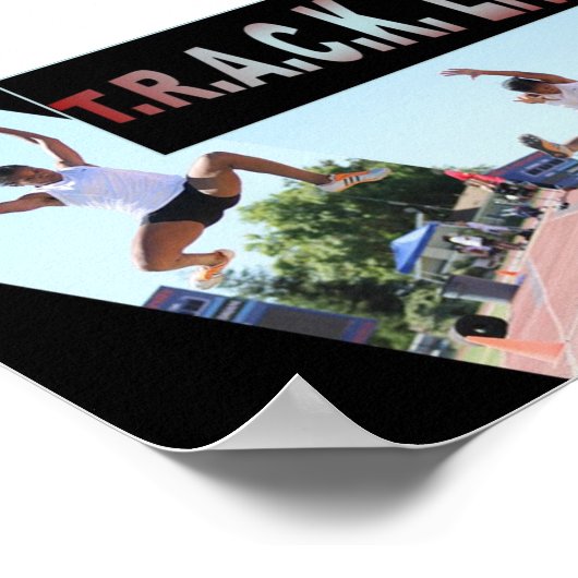 Der Sprung einer Lebenszeit... Poster (Ecke)