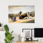 Der Sprung in die Salta Tras Cuernos Poster (Heimbüro)