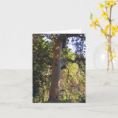Der Spuk Baum.... Karte (Gelbe Blume)