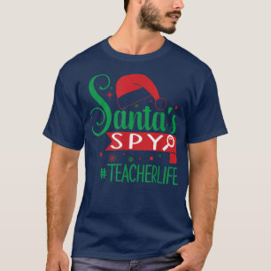 Der Spy-Lehrer des Weihnachtsmanns T-Shirt