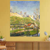 Der Square Saint-Pierre 1883-84 Leinwanddruck (Insitu (Wohnzimmer))