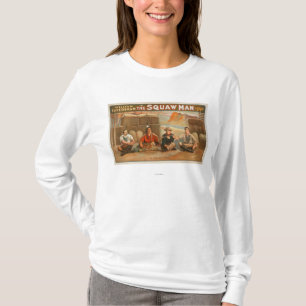 "Der squaw-Mann" - das Rohr des Friedenstheaters T-Shirt