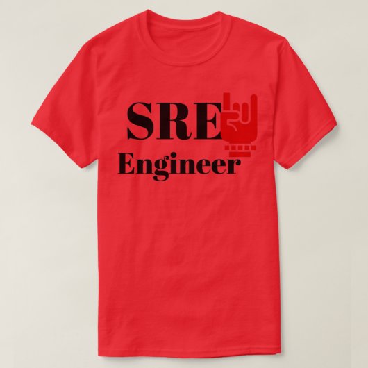 Der SRE-Ingenieur T-Shirt (Design vorne)