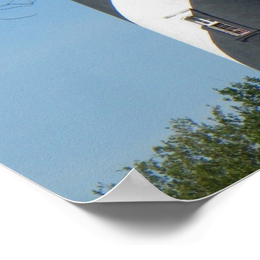 DER ST. AUGUSTINE LIGHTHOUSE Poster (Ecke)