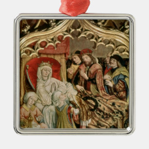 Der St. Elizabeth Altarpiece Ornament Aus Metall