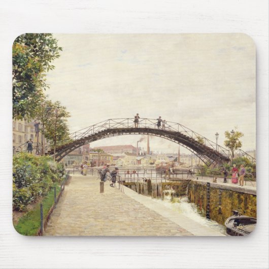 Der St- Martinkanal Mousepad (Vorne)