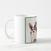 Der St. Patrick's Day Chihuahua Kaffeetasse (Links)