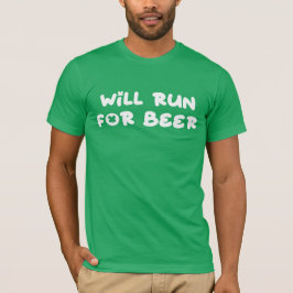 Der St. Patrick's Day läuft um grünes Bier. T-Shirt