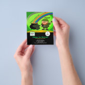 Der St. Patrick's Day Leprechaun, Pot of Gold Flyer (Gruppe)