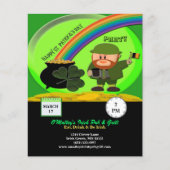 Der St. Patrick's Day Leprechaun, Pot of Gold Flyer (Vorne)