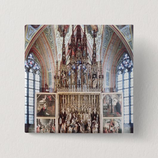Der St. Wolfgang Altarpiece 1471-81 Button (Vorderseite)