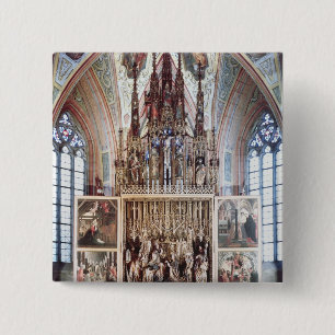 Der St. Wolfgang Altarpiece 1471-81 Button