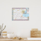 Der Staat der Metropotamie Poster (Küche)