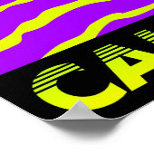 Der Staat des kalifornischen Posters Poster (Ecke)