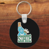 Der Staat Gem - Idaho Schlüsselanhänger (Vorderseite)