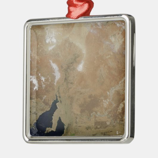 Der Staat Südaustraliens Silbernes Ornament (Links)
