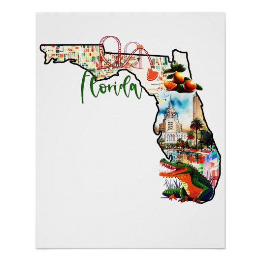 Der Staat von Florida Poster (Vorderseite)