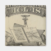 Der Staat von Indiana Magnet (Vorne)