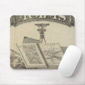 Der Staat von Indiana Mousepad (Mit Mouse)