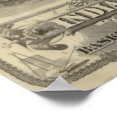 Der Staat von Indiana Poster (Ecke)