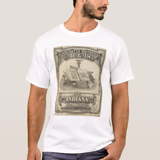 Der Staat von Indiana T-Shirt (Vorderseite)