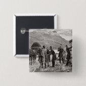 Der Staat von Irland Button (Vorne & Hinten)