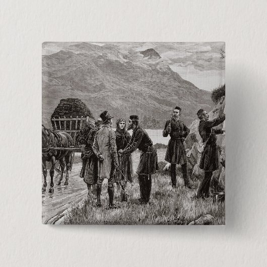 Der Staat von Irland Button (Vorderseite)