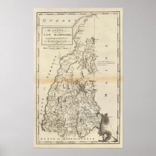 Der Staat von New Hampshire Poster