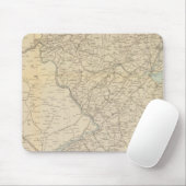 Der Staat von New Jersey, 1877 Mousepad (Mit Mouse)