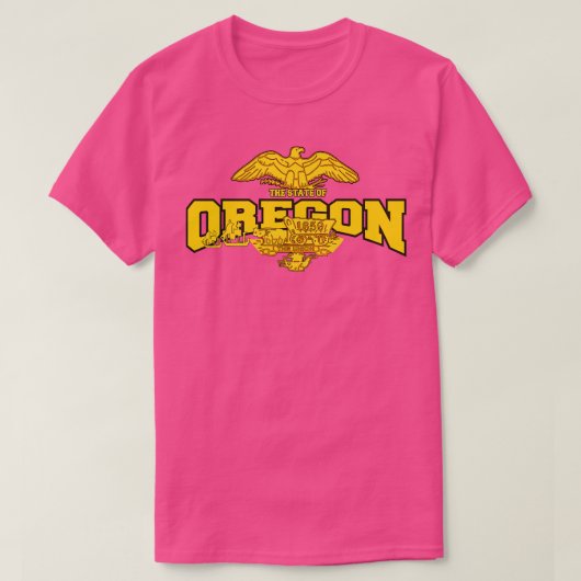 Der Staat von Oregon T-Shirt (Design vorne)
