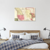 Der Staat von Texas Leinwanddruck (Insitu (Schlafzimmer))