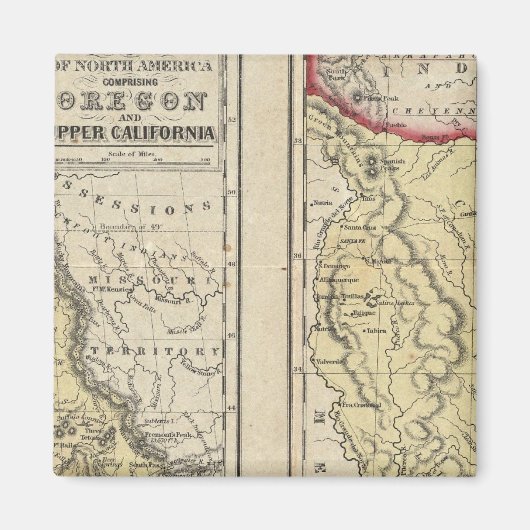 Der Staat von Texas Magnet (Vorne)