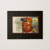 Der Stab Halloween der Hexe Puzzle (Horizontal)