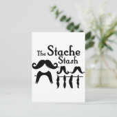 Der Stache Stash Postkarte (Stehend Vorderseite)